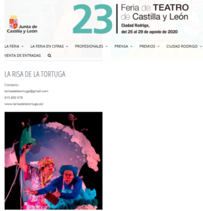 ¡Hasta las Gotas! Feria de Teatro Ciudad Rodrigo -Diverteatro-